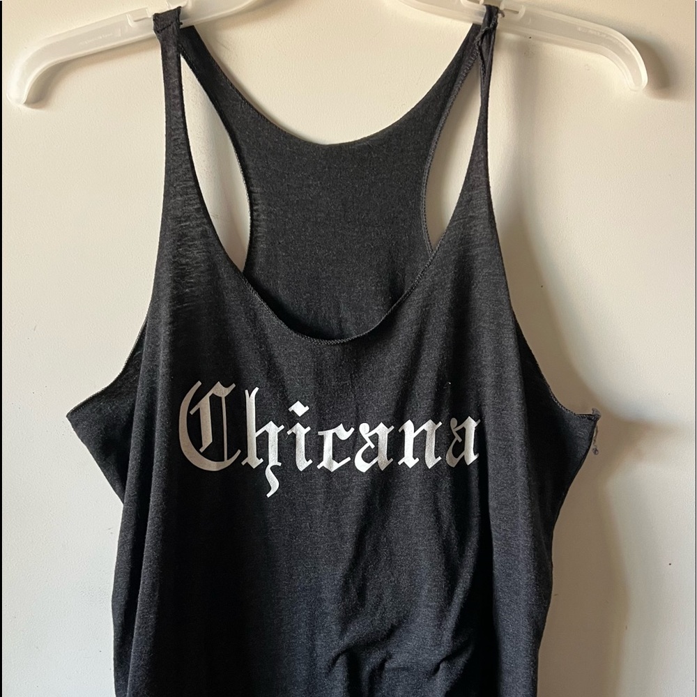 “Chicana” Loose Fit Tank Top - Picture 2 of 4